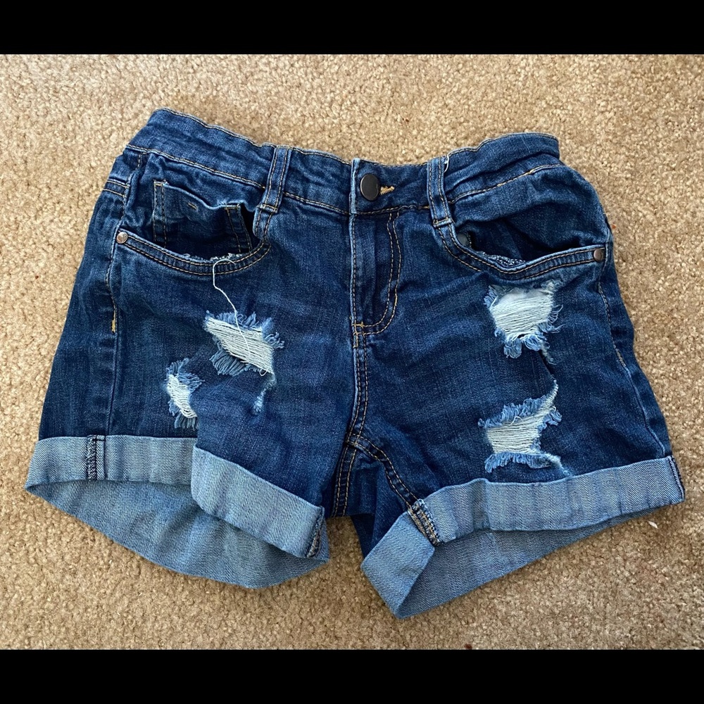 Ripped shorts
